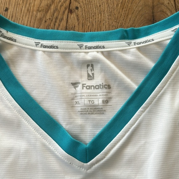 Charlotte Hornets PJ Washington Jr. Fanatics Size XL - Picture 4 of 9